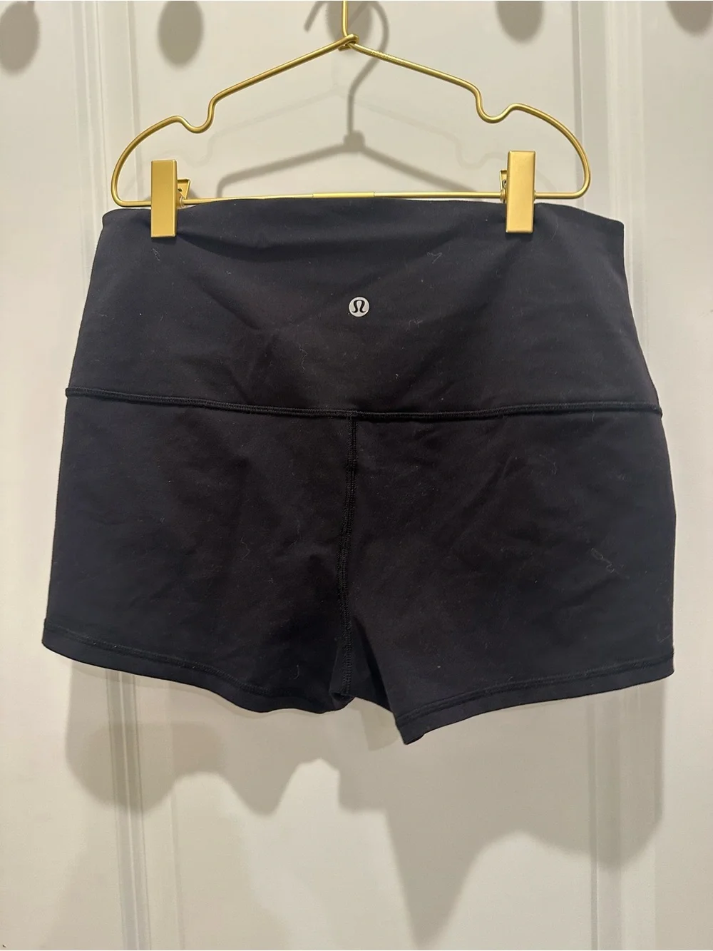 lululemon athletica Black High-Rise Athletic Shorts